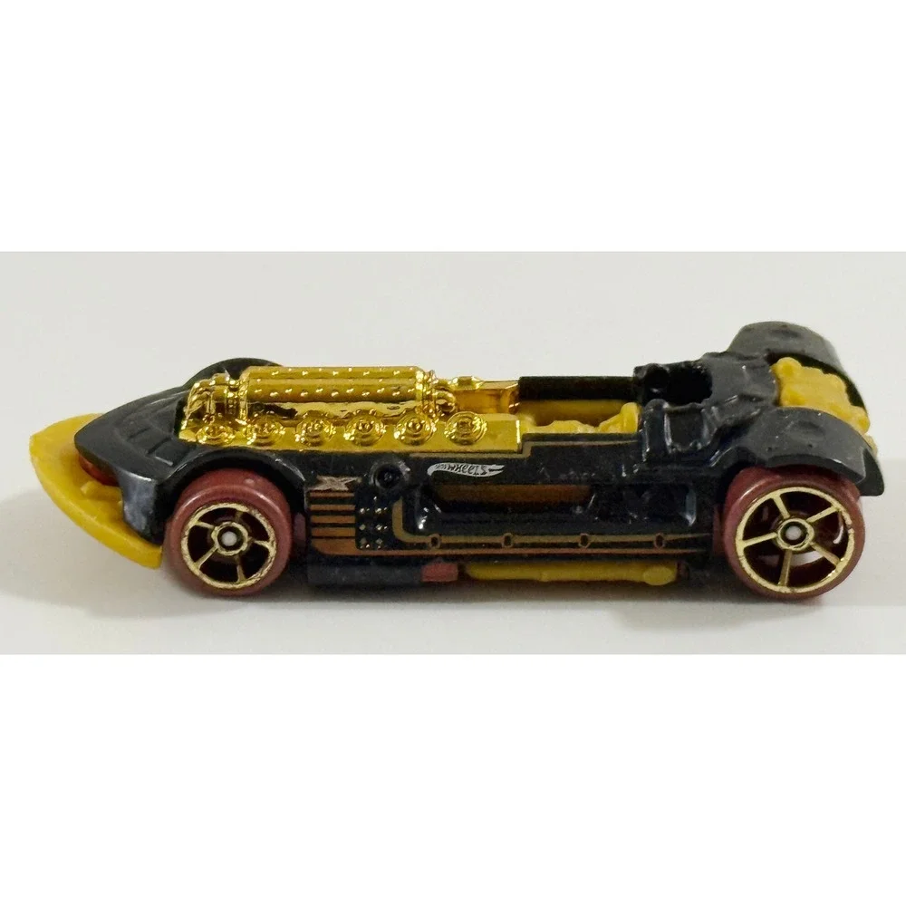 Hot Wheels Steampunk Series Diecast Car Kids 1/64 Black Gold CFG98 2014 Mattel